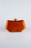 Orange Satin Night Bag SH812