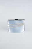 Light Blue Satin Night Bag SH822