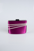 Violet Satin Night Bag SH822