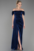 Navy Blue Long Evening Dress ABU2657