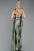 Long Olive Drab Prom Gown ABU3247