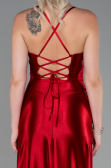 Long Red Prom Gown ABU3247