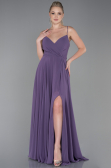 Lavender Long Prom Gown ABU1305