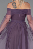 Lavender Long Engagement Dress ABU1468
