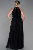 Long Black Prom Gown ABU3252