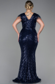 Long Navy Blue Evening Dress ABU1044