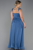 Long Indigo Oversized Evening Dress ABU3174