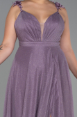 Lavender Long Oversized Evening Dress ABU3174