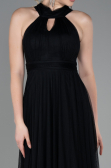 Long Black Prom Gown ABU3252