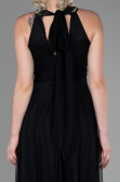 Long Black Prom Gown ABU3252