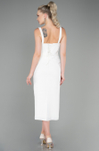 Midi White Night Dress ABK1819