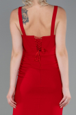 Midi Red Night Dress ABK1819