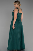 Long Emerald Green Oversized Evening Dress ABU3174
