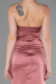 Midi Onion Skin Satin Invitation Dress ABK1845