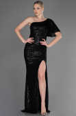 Long Black Mermaid Evening Dress ABU1891