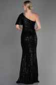 Long Black Mermaid Evening Dress ABU1891