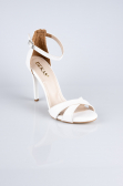 White Leather Evening Shoe ABD1952