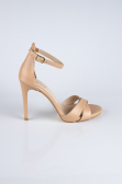 Nude Leather Evening Shoe ABD1952