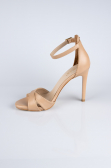 Nude Leather Evening Shoe ABD1952