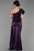 Long Dark Purple Prom Gown ABU3325