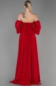 Long Red Chiffon Prom Gown ABU2457