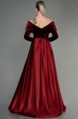 Long Burgundy Evening Dress ABU2083