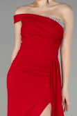Long Red Mermaid Prom Dress ABU3324