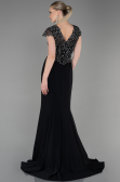 Long Black Mermaid Prom Dress ABU3102