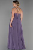 Lavender Long Plus Size Evening Dress ABU1324