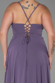 Lavender Long Plus Size Evening Dress ABU1324