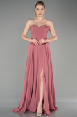 Long Onion Skin Chiffon Evening Dress ABU3343