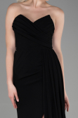 Long Black Prom Gown ABU3344