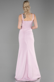 Long Powder Color Evening Dress ABU3345