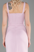Long Powder Color Evening Dress ABU3345