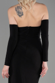 Long Black Evening Dress ABU3351