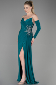 Long Green Evening Dress ABU3351