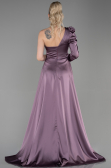 Lavender Long Satin Evening Dress ABU1715