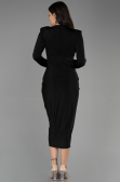 Midi Black Invitation Dress ABK1861