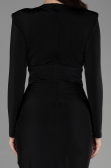Midi Black Invitation Dress ABK1861