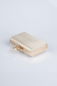 Gold Laser Cut Night Bag SH830