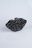 Black-Silver Scaly Night Bag SH831