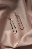 Gold Earring UK765