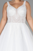 White Wedding Dress ABG029
