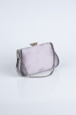 Anthracite Satin Night Bag SH834