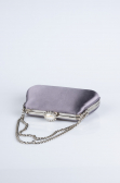 Anthracite Satin Night Bag SH834