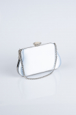 Light Blue Satin Night Bag SH834