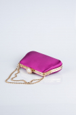 Fuchsia Satin Night Bag SH834