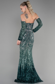Long Emerald Green Mermaid Prom Dress ABU3396