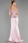 Long Powder Color Evening Dress ABU3384