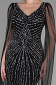 Long Black Special Design Engagement ABU3357